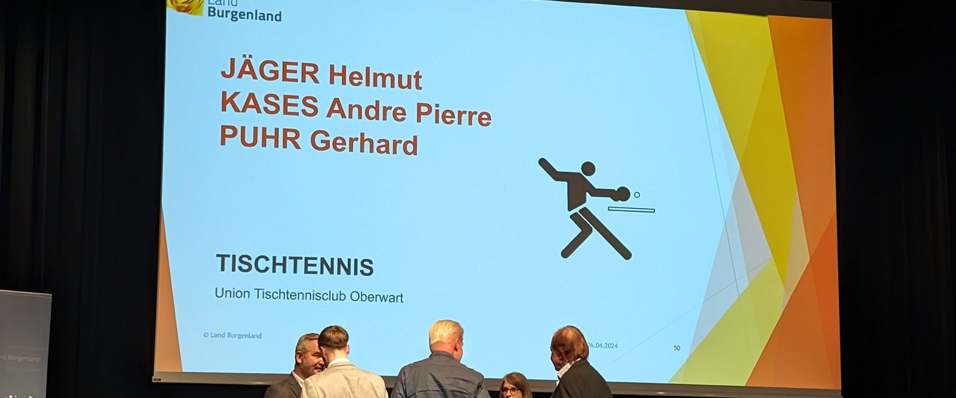 Ehrungen für Spieler des UTTC Town & Country Haus Oberwart