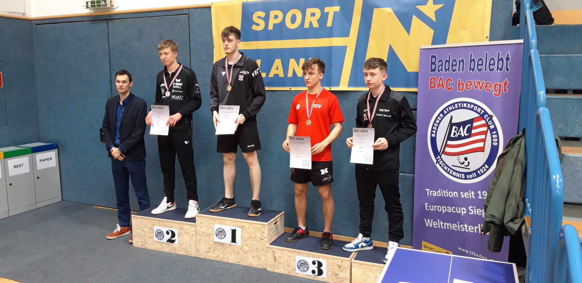 Österreichische Meisterschaften U 21 in Baden