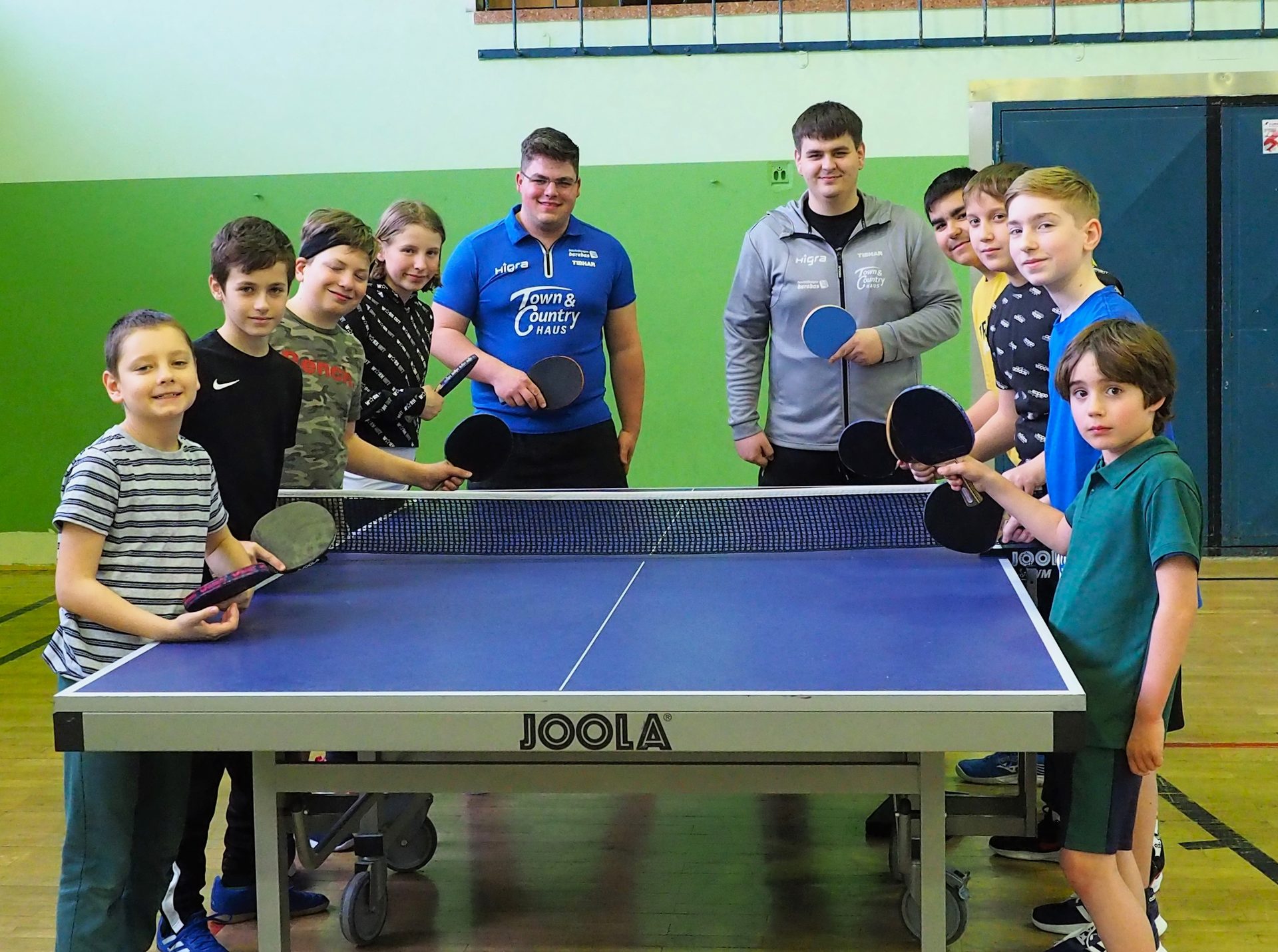 Perfektes Nachwuchstraining beim UTTC Town & Country Haus Oberwart