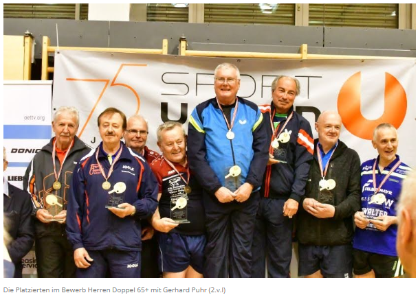 Bericht von den 41. ÖM der Senioren in Kufstein und Bgld. Senioren-LM in Oberpullendorf