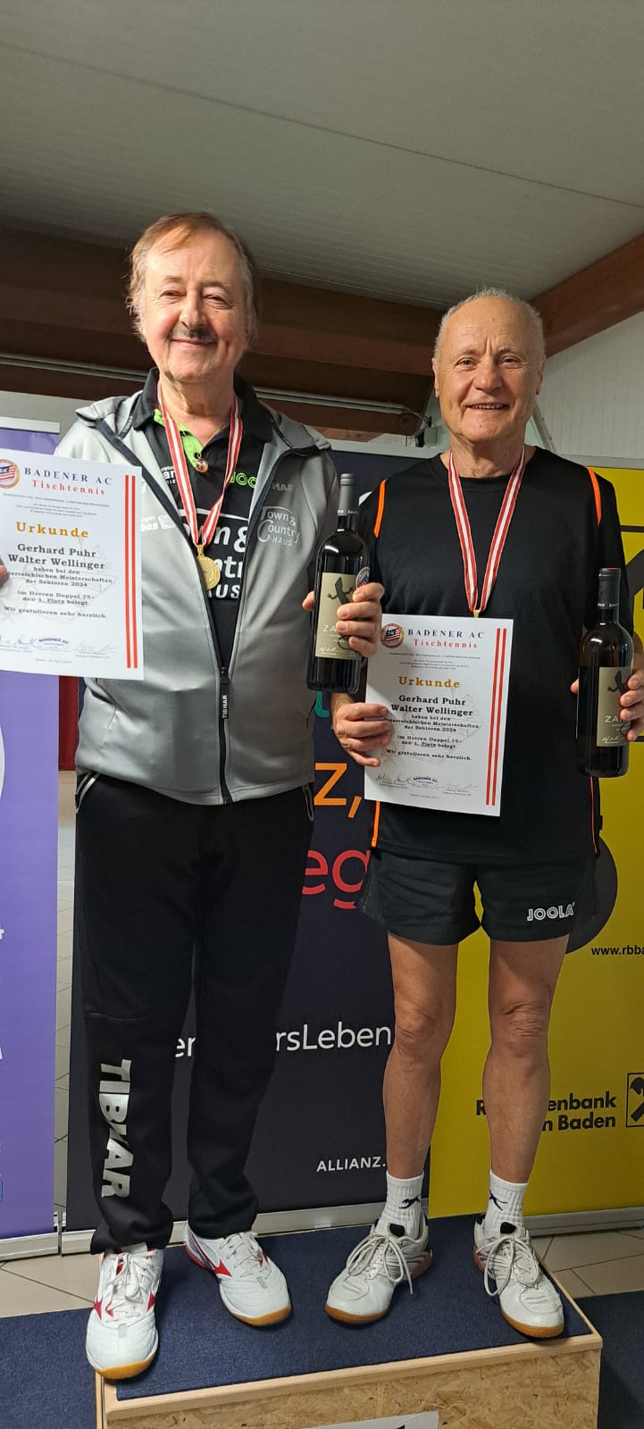 Bericht von den 43. ÖM der Senioren in Baden