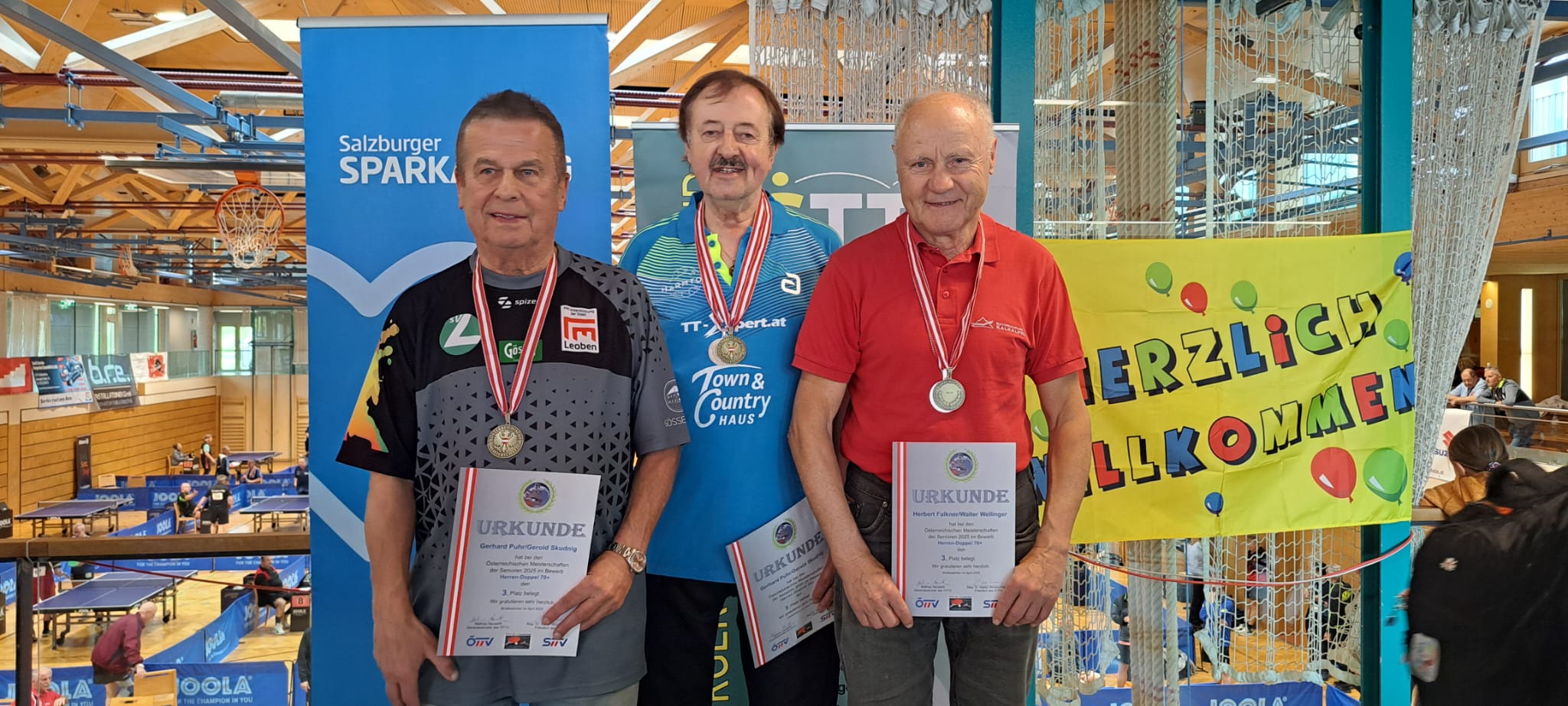 Bericht WIN 4 Turnier in Linz und ÖM der Senioren in Straßwalchen